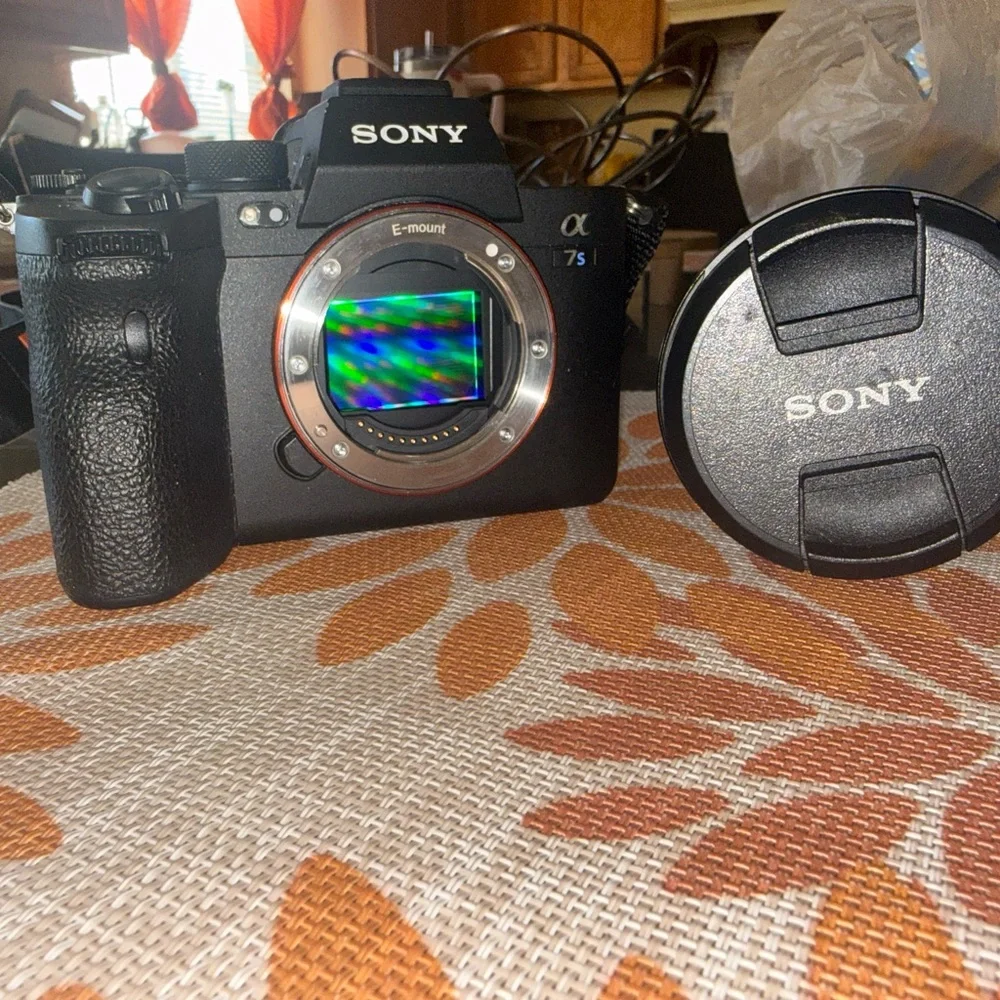 Sony Alpha a7S II Mirrorless Camera Body - Black with Silver Mount